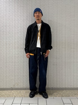江口尊将さん(メンズ・174cm)の秋コーディネート