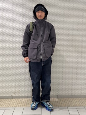 江口尊将さん（メンズ・174cm）の春コーディネート