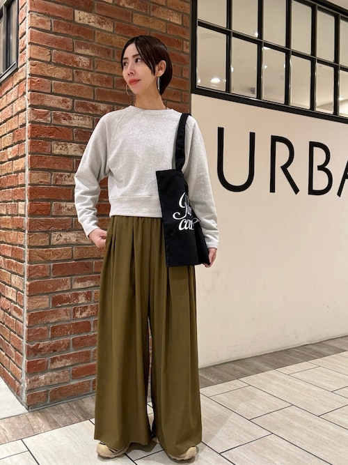 イージーケア』ストレッチタックイージーワイドパンツ（その他