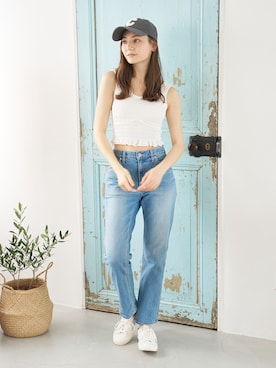 「a:mure（アミュール）のアイテム」を使った、amureofficialさん（レディース・164cm）の夏コーディネート