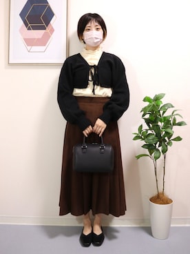 「dholic」｜honobonoさん（レディース・153cm）の秋コーディネート