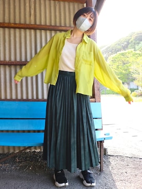 「COMME CA ISM（コムサイズム）のアイテム」を使った、honobonoさん（レディース・153cm）の春コーディネート