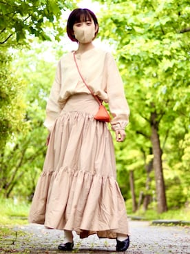 honobonoさん（レディース・153cm）の春コーディネート