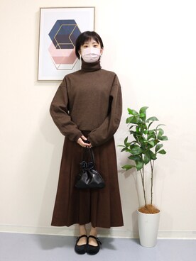 「dholic」｜honobonoさん（レディース・153cm）の秋コーディネート