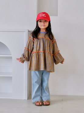 えみりさん（キッズ・110cm）の夏コーディネート
