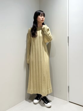 「JW PEI（ジェイダブリューペイ）のアイテム」を使った、マチダ　ユイさん（レディース・158cm）の冬コーディネート