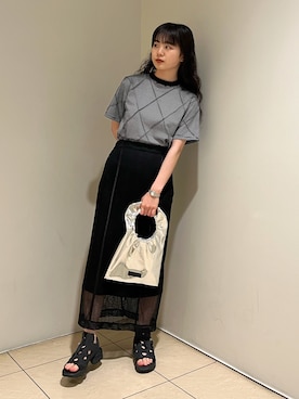 マチダ　ユイさん（レディース・158cm）の夏コーディネート