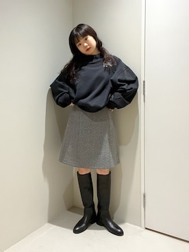 「Russell Athletic（ラッセルアスレティック）のアイテム」を使った、マチダ　ユイさん（レディース・158cm）の秋コーディネート