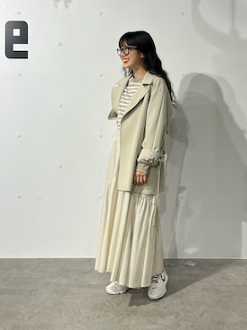 「NANO universe（ナノユニバース）のアイテム（その他アウター）」を使った、マチダ　ユイさん（レディース・158cm）の夏コーディネート