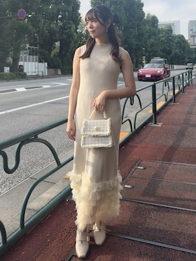 「アイテム（パンプス）」を使った、さつまいもさん（レディース・155cm）の秋コーディネート