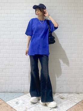 「アイテム（帽子）」を使った、matsuさん（レディース・156cm・20代）の夏コーディネート