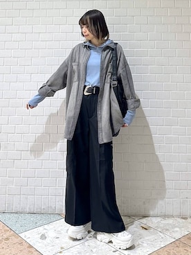 matsuさん（レディース・156cm）の冬コーディネート