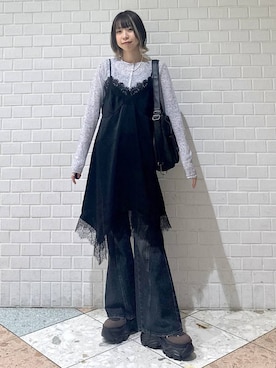 matsuさん（レディース・156cm）の春コーディネート