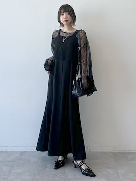 「アイテム（パンプス）」を使った、matsuさん（レディース・156cm・20代）の冬コーディネート