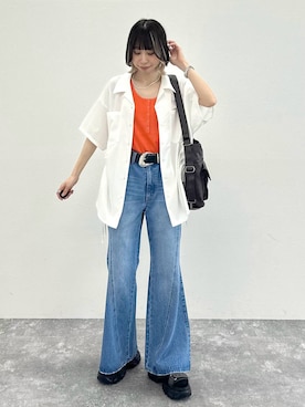 matsuさん（レディース・156cm）の春コーディネート