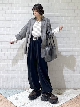 matsuさん（レディース・156cm）の冬コーディネート