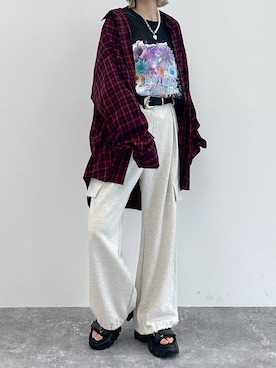 matsuさん（レディース・156cm）の春コーディネート