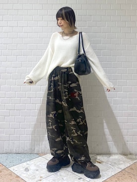 「アイテム（ブーツ）」を使った、matsuさん（レディース・156cm・20代）の秋コーディネート