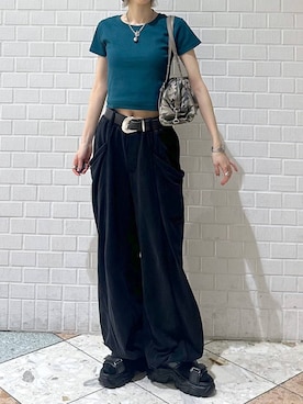 matsuさん（レディース・156cm）の春コーディネート