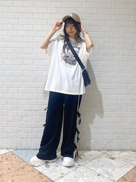 matsuさん（レディース・156cm）の夏コーディネート