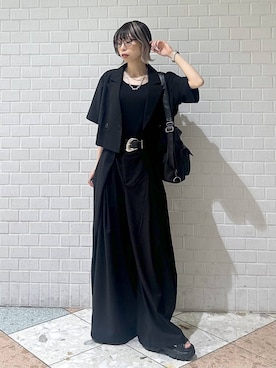 「PAGEBOY（ページボーイ）のアイテム」を使った、matsuさん（レディース・156cm）の夏コーディネート