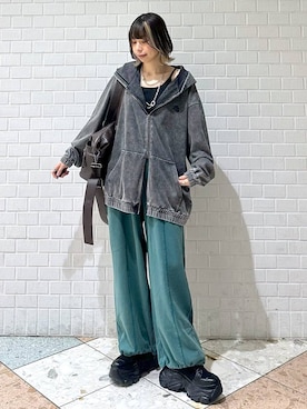 matsuさん（レディース・156cm）の冬コーディネート