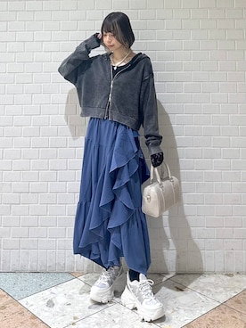 matsuさん（レディース・156cm）の冬コーディネート