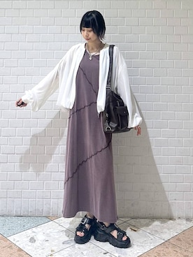 「アイテム（アクセサリー）」を使った、matsuさん（レディース・156cm）の春コーディネート