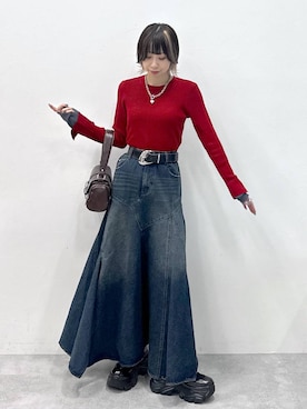 「PAGEBOY（ページボーイ）のアイテム」を使った、matsuさん（レディース・156cm）の秋コーディネート