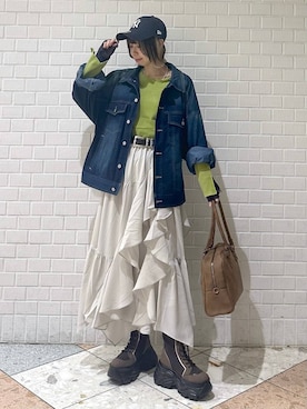 matsuさん（レディース・156cm）の冬コーディネート