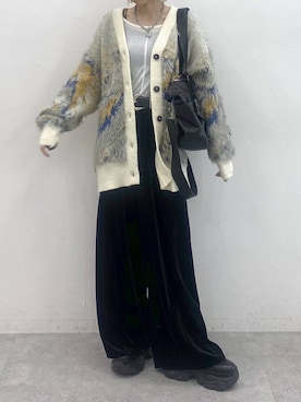 「ボストンバッグ」｜matsuさん（レディース・156cm）の冬コーディネート