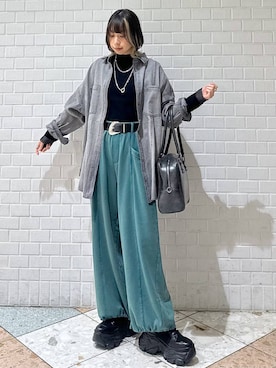 matsuさん（レディース・156cm）の冬コーディネート