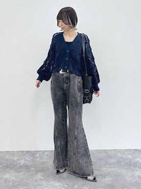 「PAGEBOY（ページボーイ）のアイテム（パンツ）」を使った、matsuさん（レディース・156cm）の春コーディネート