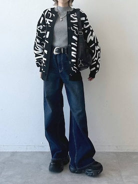 「PBLIM（ページボーイリム）のアイテム」を使った、matsuさん（レディース・156cm）の冬コーディネート