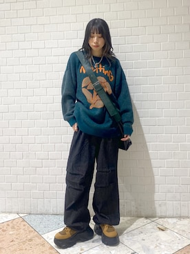 matsuさん（レディース・156cm）の冬コーディネート