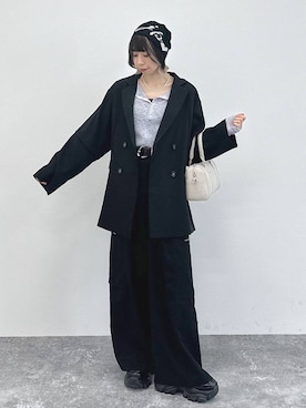 matsuさん（レディース・156cm）の春コーディネート