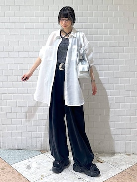 matsuさん（レディース・156cm）の春コーディネート