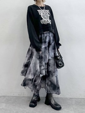 「PAGEBOY（ページボーイ）のアイテム」を使った、matsuさん（レディース・156cm）の秋コーディネート