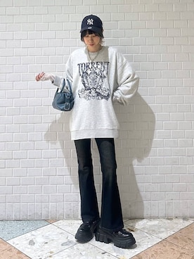 matsuさん（レディース・156cm）の秋コーディネート