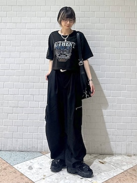 「PAGEBOY（ページボーイ）のアイテム」を使った、matsuさん（レディース・156cm）の夏コーディネート