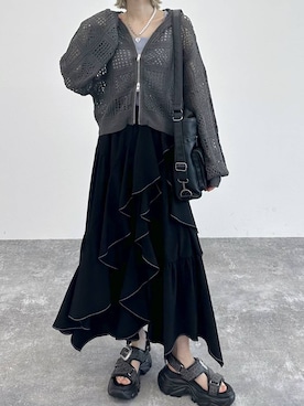 matsuさん（レディース・156cm）の春コーディネート