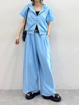 「PBLIM（ページボーイリム）のアイテム」を使った、matsuさん（レディース・156cm）の春コーディネート