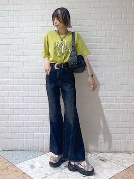matsuさん（レディース・156cm・20代）の夏コーディネート