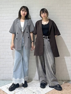 matsuさん(レディース・156cm)の春コーディネート
