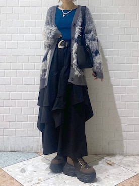 「アイテム（アクセサリー）」を使った、matsuさん（レディース・156cm・20代）の秋コーディネート