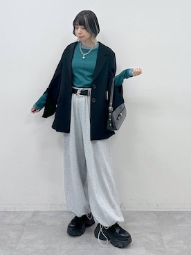 matsuさん（レディース・156cm）の冬コーディネート