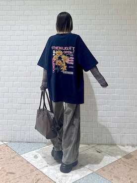 matsuさん（レディース・156cm）の春コーディネート