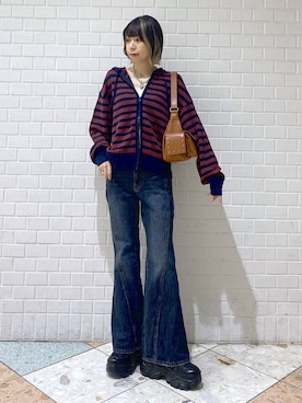 「アイテム（パーカー）」を使った、matsuさん（レディース・156cm・20代）の夏コーディネート