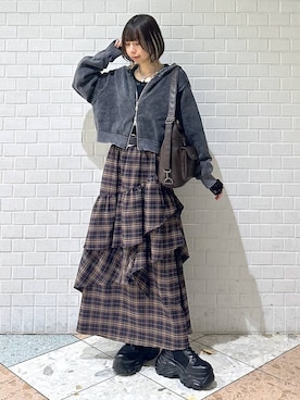 matsuさん（レディース・156cm）の冬コーディネート