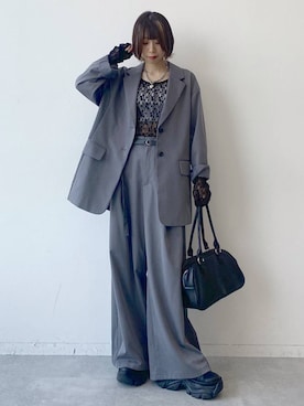 「PAGEBOY（ページボーイ）のプラットチャンキースニーカー（スニーカー）」を使った、matsuさん（レディース・156cm・20代）の夏コーディネート
